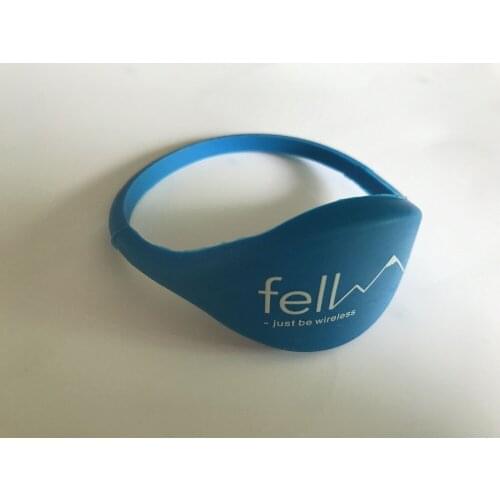 500pcs/lot swimming pool festival wristband bracelet chip rfid em4305