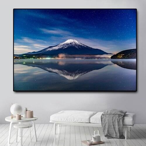 New 5D DIY Diamond Painting Mount Fuji Japan Snow Mountain Landscape 3D Cross Stitch Embroidery home Decor birthday gift E1600