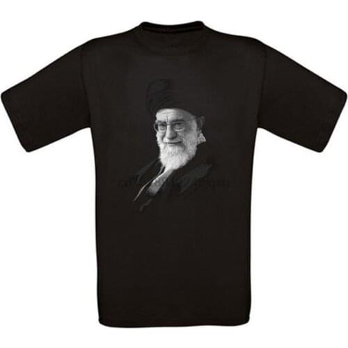 Ayatollah Khamenei Chamenei Iran Tehran Islam Persia T-Shirt Alle Gr&ouml&szligen Neu Male Female Tee Shirt