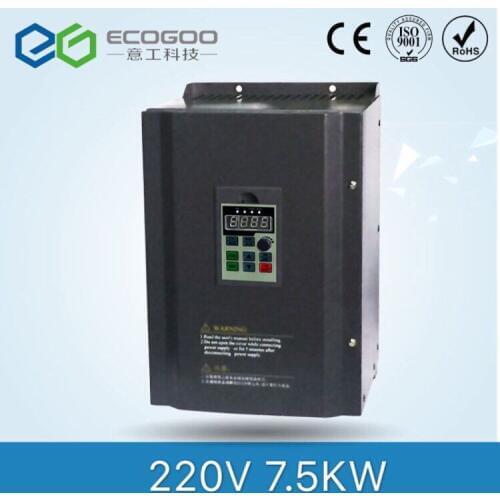 Free shipping! 7.5KW 10HP 3 PHASE 30A FREQUENCY INVERTER FOR SPINDLE MOTOR SPEED CONTROL