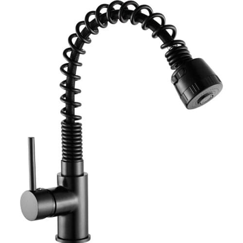 Chaowalmai Black Kitchen Faucets