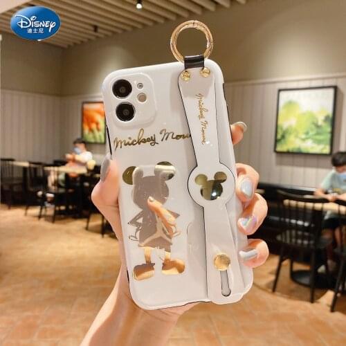 DISNEY 2021 Mickey Case for IPhone 11 12 Pro Xs Max iPhone SE 2020 6 6S 7 8 Plus Cute Phone Case 360 Full Cover