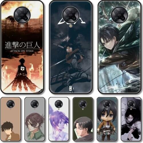 Allen Japanese anime Phone Case For xiaomi M2 C3 X3 F2 Lite NFC 6 5 x Poco k30 Pro Anime Black Cover Silicone Back Pretty tpu