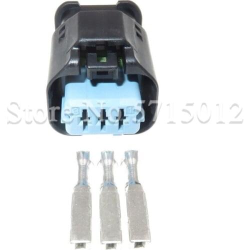 3 Hole 1801178-2 Car Crankshaft Position Sensor Socket Intake Pressure Water Temperature Sensor Plugs For Peugeot Citroe