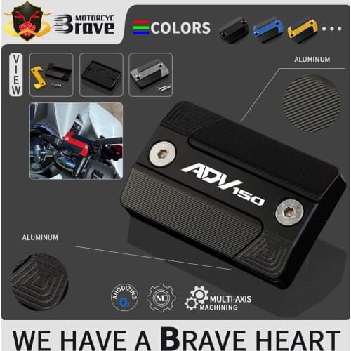 For HONDA PCX 125 /150 ADV 150 2018 2019 2020 CNC Front Brake Master Cylinder Fluid Reservoir Cover Cap PCX125 PCX150 ADV150
