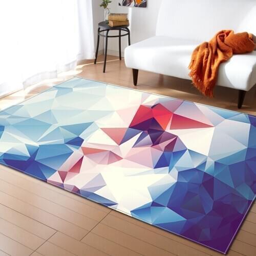 Living Room large Carpet European Fluffy Mat Kids Room Rug Bedroom Mat Antiskid Soft carpet Area Rug Geometric 3D Mats