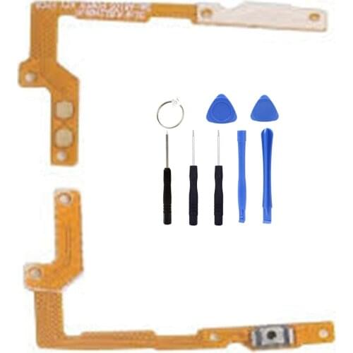 FOR Samsung A8 2016 A810 Volume Audio Mute Power ON OFF Button Key Flex Cable Repair Kit Gift