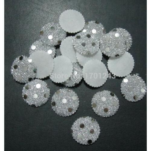 HOT 100PCS 20MM Padded Sequin round /Appliques/craft/Wedding decoration DIY A315*2