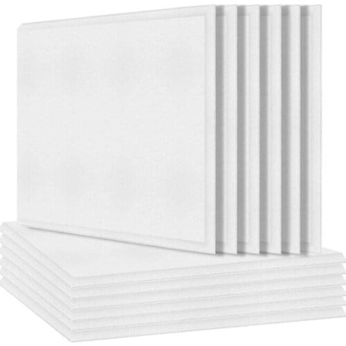 12 Pack Acoustic Panels,Sound Proof Padding, Beveled Edge Sound Absorbing Panels,Acoustic Panel for Acoustic Treatment Retail