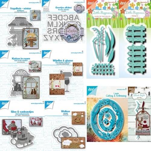 New Sleigh letters frame leaves metal Cutting Dies Stencils DIY Scrapbooking Paper/photo Cards Embossing Dies