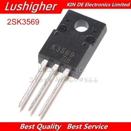 10PCS 2SK3569 K3569 TO-220 TO220 MOS FET Transisto New Original