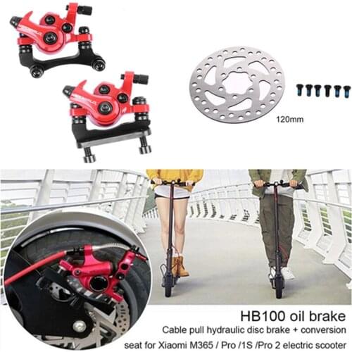 Upgrade Aluminium Alloy Right Side Disc Brake For Xiaomi M365/Pro 1S Pro 2 Electric Scooter Brakes Disc Piston M365 Accessories