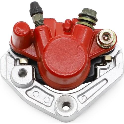 Front Brake Caliper Disk Brake Pads for Yamaha Zuma 50cc YW50 2T 50cc Moped Scooter JOG 90cc 2002-2011