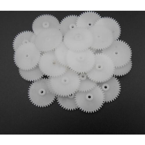 20PCS/LOT 0.5M 40T 2A Plastic Spur Gear 0.5 Modulus T=40 Aperture: 2mm 1.95MM Tight Fitting 40 Teeth 4MMX21MM Gears NEW *FD857