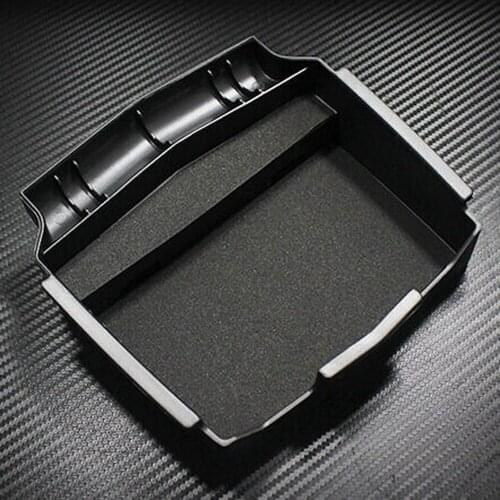 Armrest Storage Box ABS Pallet Center Console Tray ABS Black Fit For Honda CR-V 2012 2013 2014 2015 2016