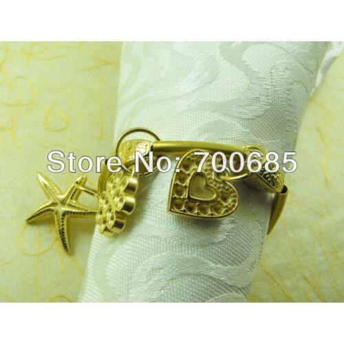 Qn13053001 beaded wedding napkin ring, napkin holder