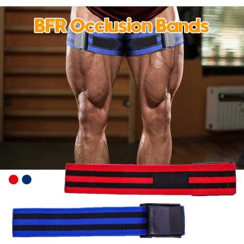 Bodybuilding Arm Blaster Leg Occlusion Blood Flow Restriction Training Resistance Bands Kaatsu Straps Gym Fitness Equipment