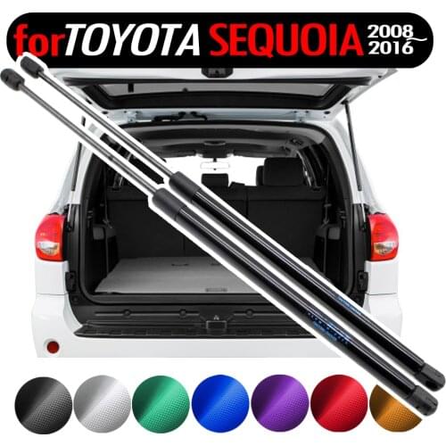 Damper for Toyota Sequoia Sport Utility 2008-2016 681mm Gas Struts Spring Lift Supports Struts Prop Rod Shocks Rear Hatch Boot