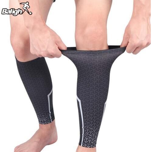 Balight 1pc Lower Leg Sleeve Cover Knee Pads Anti-slip Compression Knitted Protector Running Basketball Sports Accessories