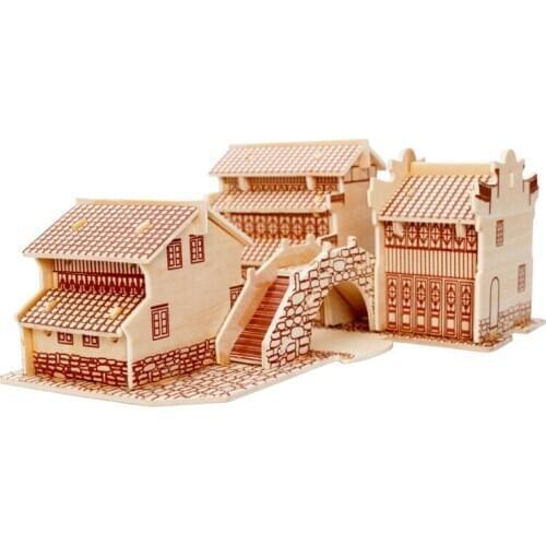 Wooden toy for child Three-dimensional Jigsaw Puzzle Wooden Animal Models Of Military Vehicles Adult Children Educational Toys