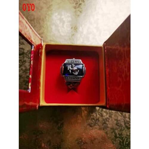 GB 925 Sterling Silver Thai Silver Ring