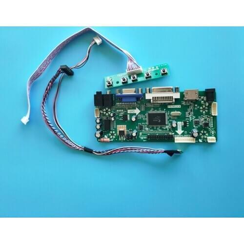 Kit for N156HGE-LG1/LA1/LB1/L21/L11 Controller board VGA DVI LVDS 40pin LED DIY HDMI LCD Monitor M.N68676 1920*1080 Panel Screen