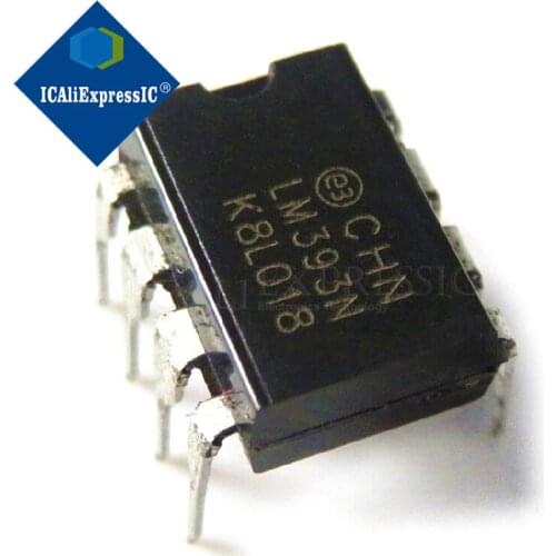 10PCS LM393P LM393 DIP8 DIP LM393N 393 new original In Stock