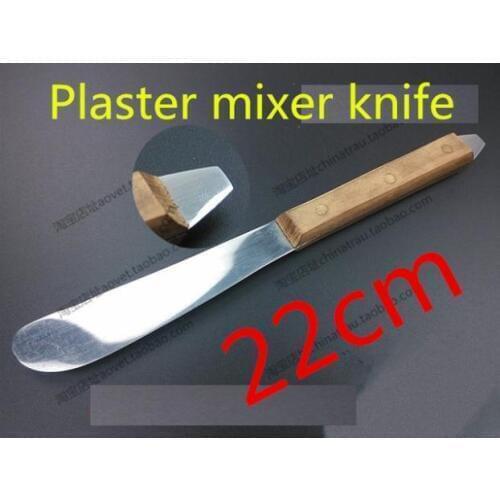 Medical Dental material instrument Plaster mixer knife Plaster spatula Dentist Mechanic tools Impression cutter Stirring knife