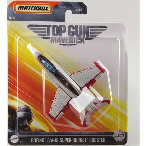 2020 Matchbox Plane BOEING F/A-18 SUPER HORNET ROOSTER Top Gun Maverick Metal Collection Alloy Simulation Model Planes