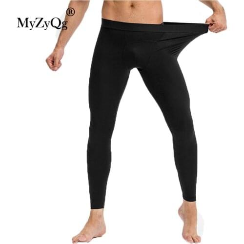 Men Running Tights Fitness Legging Pants Sports Training Fit High Bounce Basketball Quick Dry Breathable Gym Sportswear Trousers