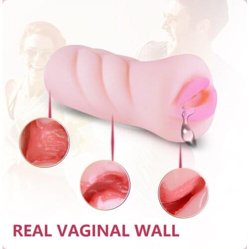 Male Masturbator Cup Realistic Vagina Anal Soft Tight Pussy Erotic Adult Toys Sex Toys For Men Pocket Pussy Toys for Adults
