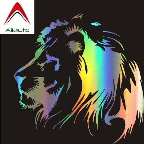 Aliauto Personality Car Sticker Meditation Lion Automobiles Motorcycles Accessories Vinyl Decal for Peugeot Skoda,17cm*16.5cm
