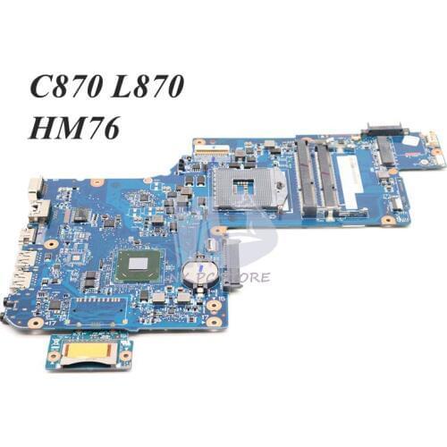NOKOTION H000038240 Mainboard For Toshiba Satellite L875 L870 C870 Laptop motherboard HM76 HD4000 DDR3 full test