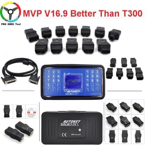 Latest V16.9 MVP Key Programmer Support English/Spanish MVP Pro Key Decoder Update of AD100 Code Reader For Multi-Cars DHL Free