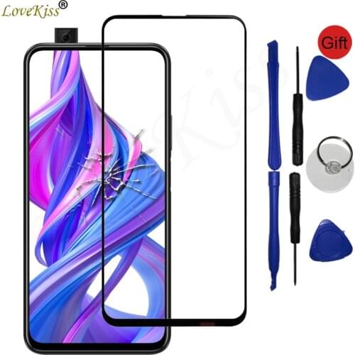 Front Panel For Huawei Honor 10 20 Lite 30 30S 8X 8C 9X Premium 10X Max Touch Screen Glass Cover No LCD Display Digitizer Sensor