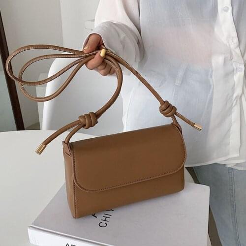 Shoulder Bag Female Crossbody Bag Designer Handbag Purse Women Bag Backpack Fashion 2021 Zipper PU Leather Solid Color All-match