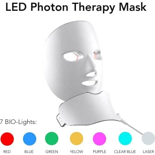 LED facial mask skin whitening LED lights therapy beauty equipment