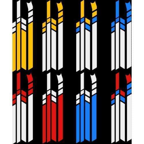 New electric scooter reflective sticker for ninebot MaxG30 scooter personality sticker scooter decoration