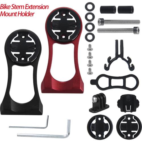 Bike Mount Stem Extension Computer Mount Holder Base for GPS GoPro Sports Camera Riding Equipment MTB Bike Handlebar Extender