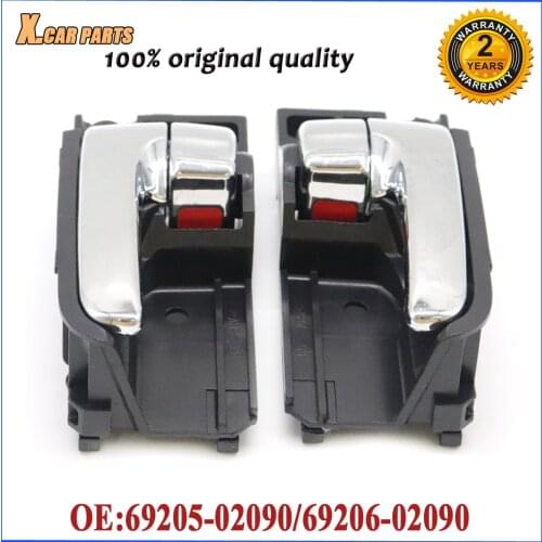 Car Inside Interior Door Handle Front Rear Left Right 69205-02090 69206-02090 Fit For Toyota Matrix 05-08 Scion tC 05-10