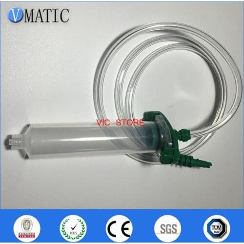High Quality EFD 5 Sets Glue Dispensing 3cc/ml Pneumatic Syringe Barrel Valve Robot Adapter With Syringe Piston
