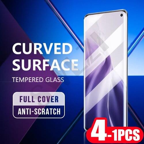 4-1pcs 9H phone screen protectorfor xiaomi cc9 cc9e 9 SE pro protective film 9T lite on the tempered glass smartphone