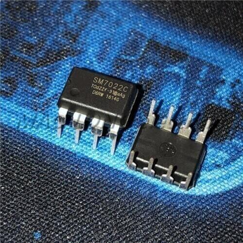 5PCS/LOT NEW SM7022 SM7022C DIP-8 Power Chip Power Management Chip Induction Cooker Power IC