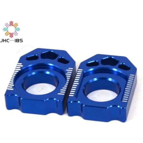 CNC Rear Adjuster Block Chain For YAMAHA YZ250F 2012-2021 YZ450F 2010-2021 YZ 250F 450F