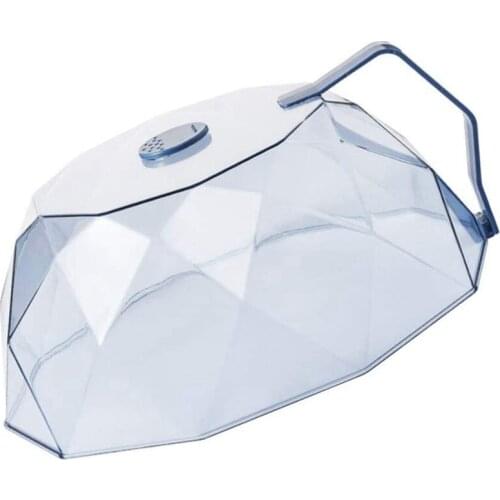 Microwave Plate Covers Geometric Kitchen Hot Dish Plastic Dish Cover Refrigerator Fresh-Keeping Oil-Proof Cover