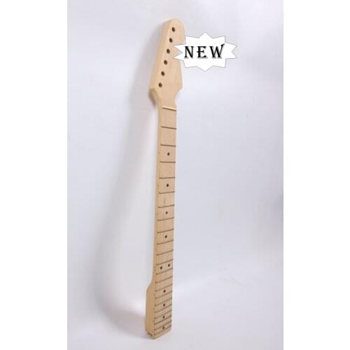 Maple Electric Guitar Neck Dot Inlay 25.5" Floyd Rose Nut 21 Fret Nice Quality