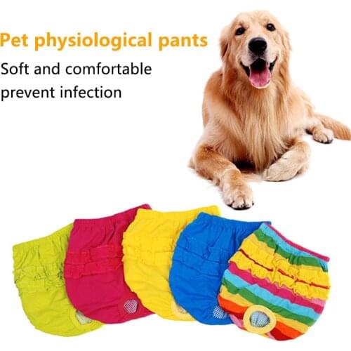 Pet Physiological Pants Female Dog Panties Shorts Underwear Briefs For Dogs Sanitary Panties Pet Trousers Dogs