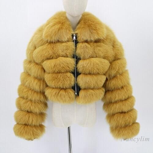 Hot Sale Plus Size Street Hipster Short Fur Coat Women 2020 Winter Long Sleeve Faux Fox Fur Coats Female Lady Warm Overcoat