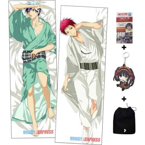 Hobby Express Kuroko and Akashi Male Dakimakura Japanese Hugging Body Pillow Cover MGF-59033