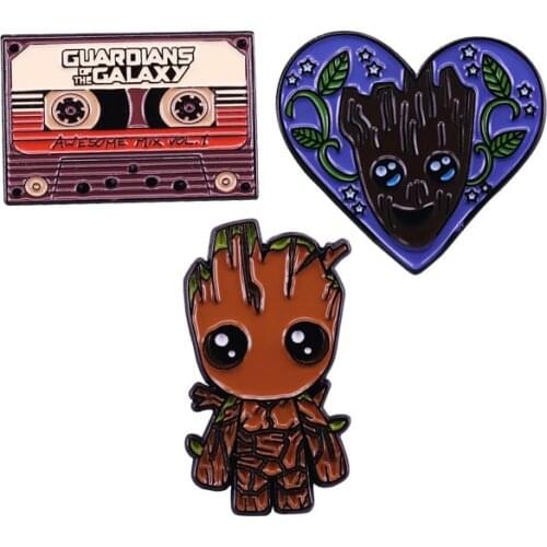 Creativity Anime TV Enamel Pins Collect Funny Metal Cartoon Brooch Backpack Collar Lapel Badges Men Women Fashion Jewelry Gifts